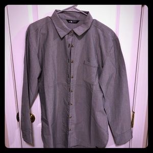 The North Face, long sleeve, women’s medium, gray
